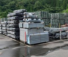 鋼製足場板_ 枠足場